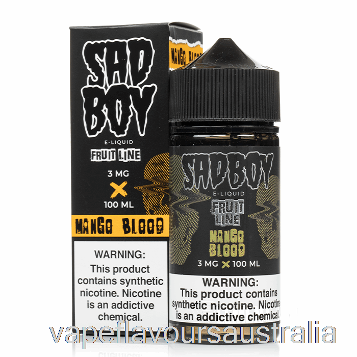 Vape Flavours Australia Mango Blood - Sadboy - 100mL 6mg